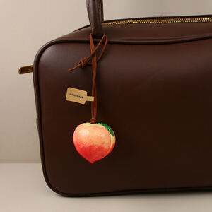 Romantic Series Sweet Fruit Cherry Polymer Clay Women's Bag Charms h5