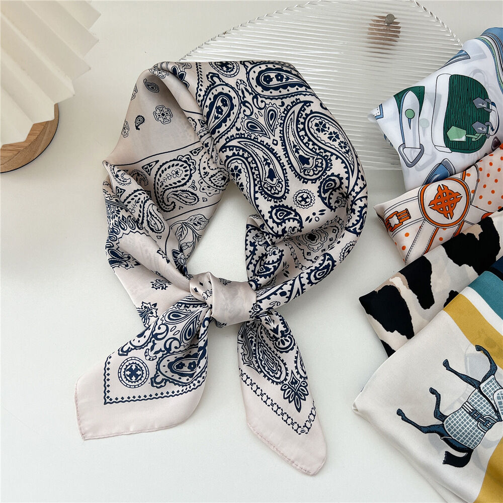 Luxuriöses Damen-Bandana aus Polyester in verschiedenen Farben 2