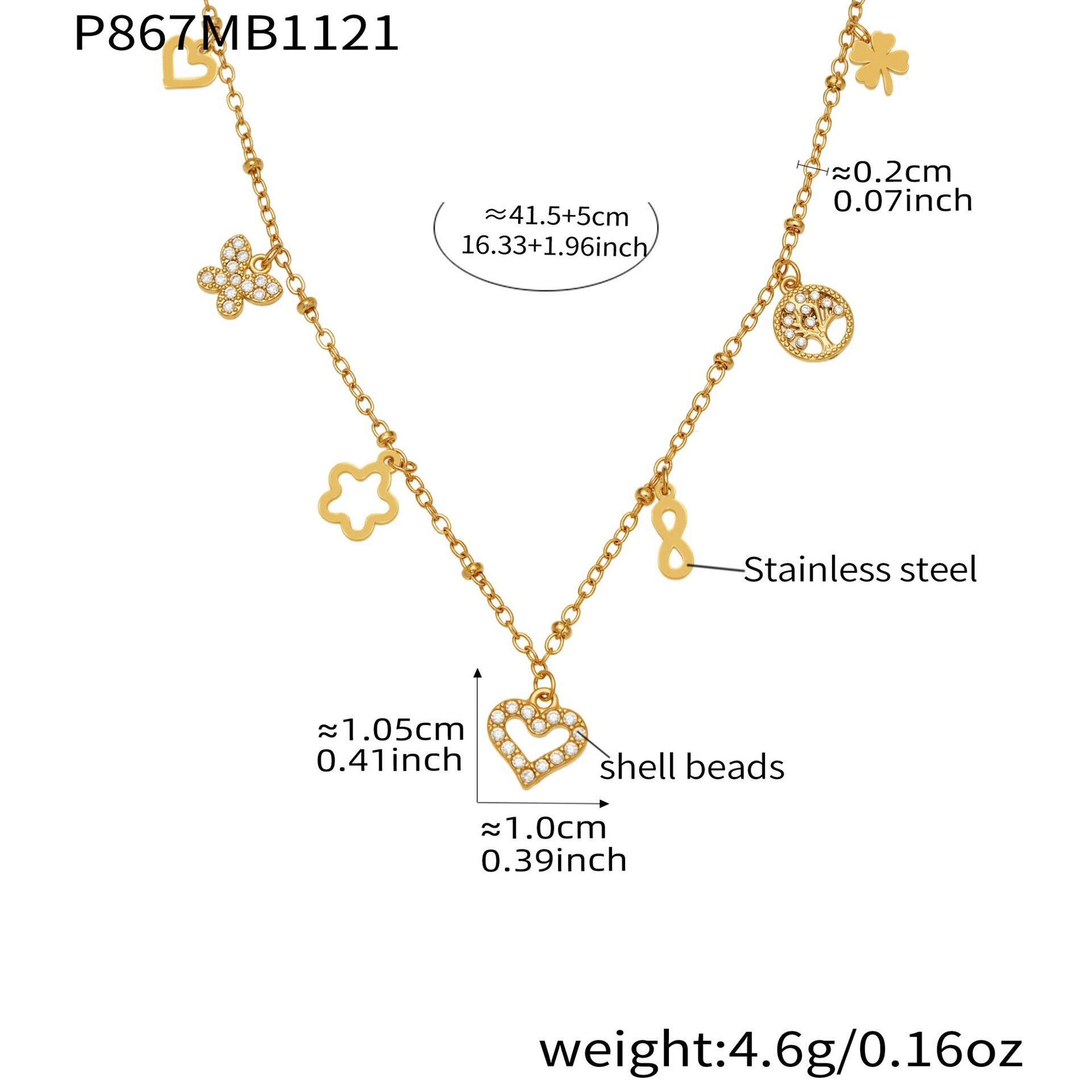 P867 - Gold Necklace 41+5Cm Picture2