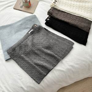 1 Piece Knit Over-Skirt One-Piece Slip for Layering h5 Picture2