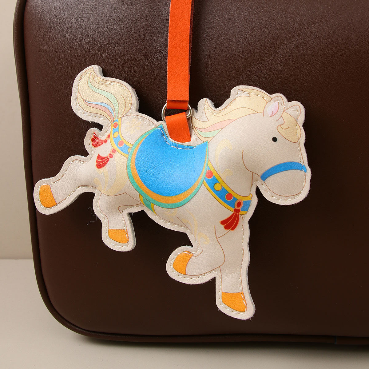 Simple Series Miniature Pony PU Damen-Taschenanhänger 2