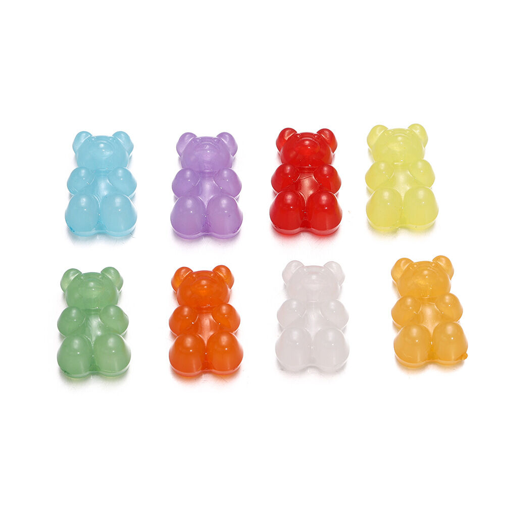 Peri Jöle Ayıcık DIY Akrilik Takı Boncukları Resim3