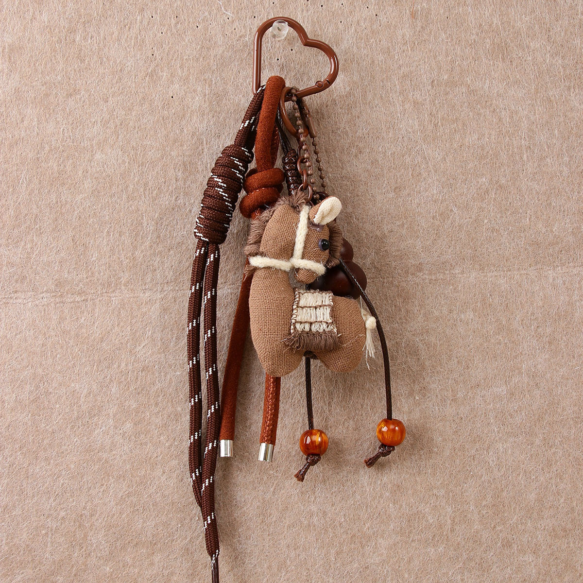 Simple Series Retro Pony Stoff-Taschenanhänger für Damen h5 Bild3