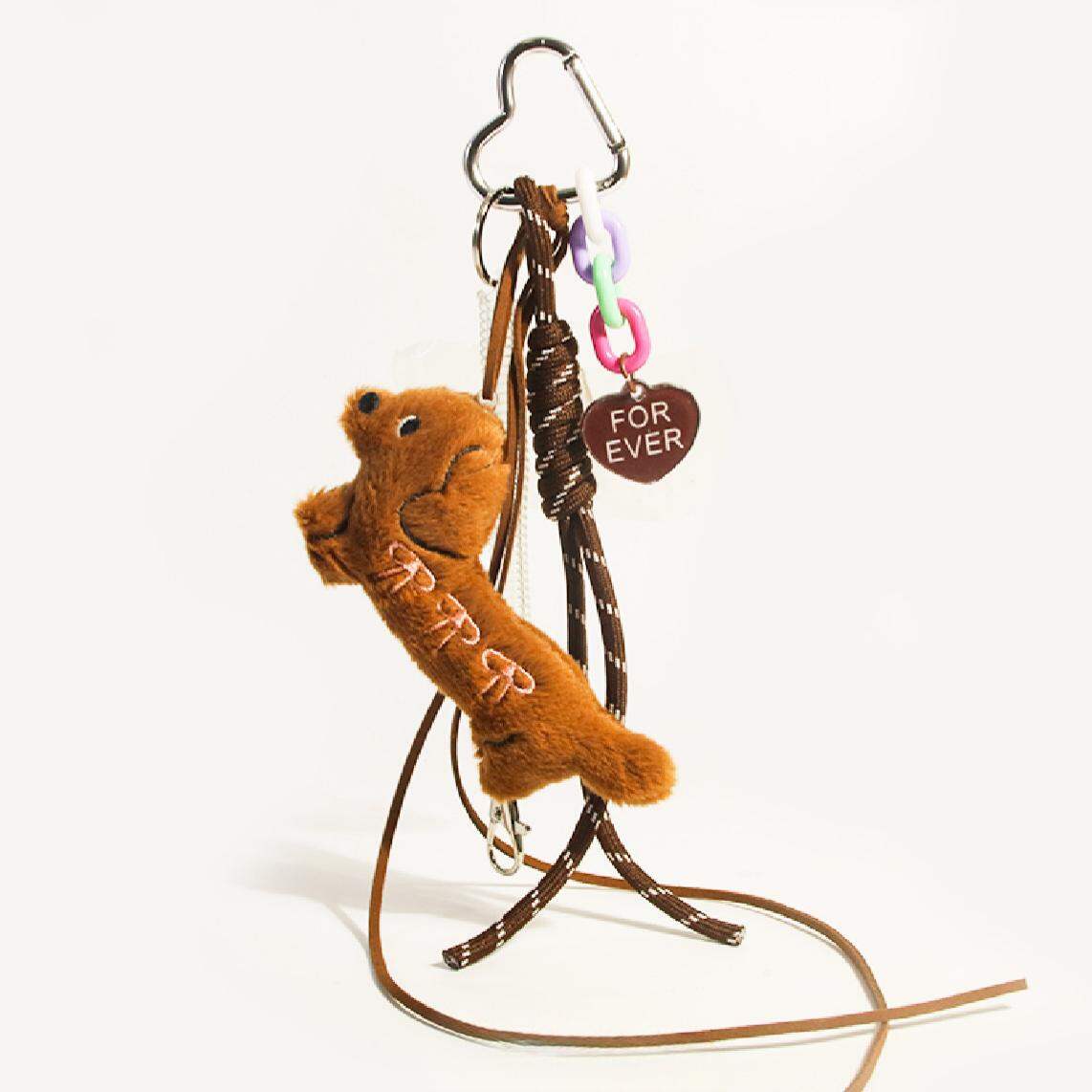 Cute Dachshund Fabric Women's Bag charms