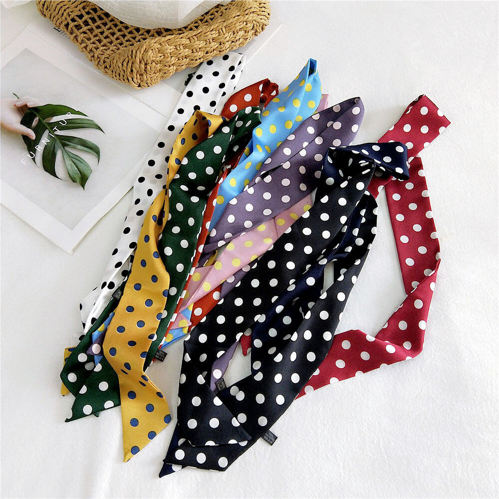Fahsionable Colorful Polka Dots Polyester Women's Bandana Picture4