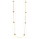 M086 - Gold Sweater Chain 80+5Cm