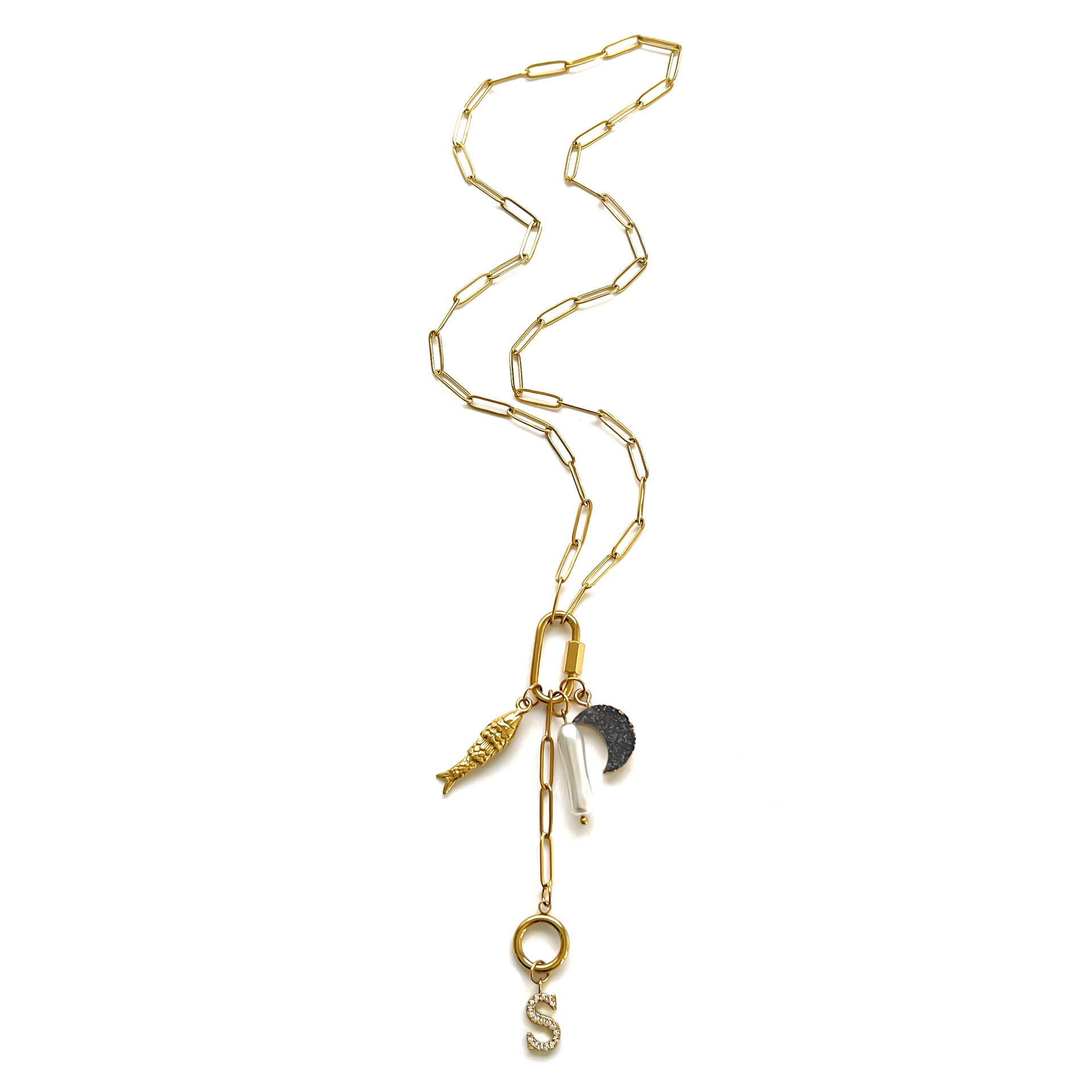 Letter S Necklace Picture19