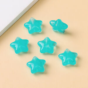 Perline acriliche fai da te a forma di stella della serie Jelly h5