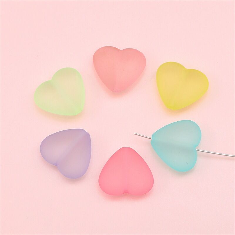 Dull Polish DIY Heart Acrylic Jewelry Basic Supplies h5 