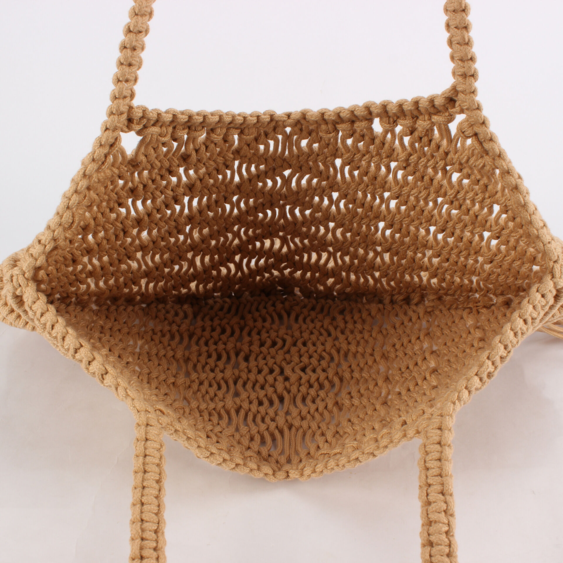 Classic Tassel Woven Cotton Women's Beach Bags Picture4