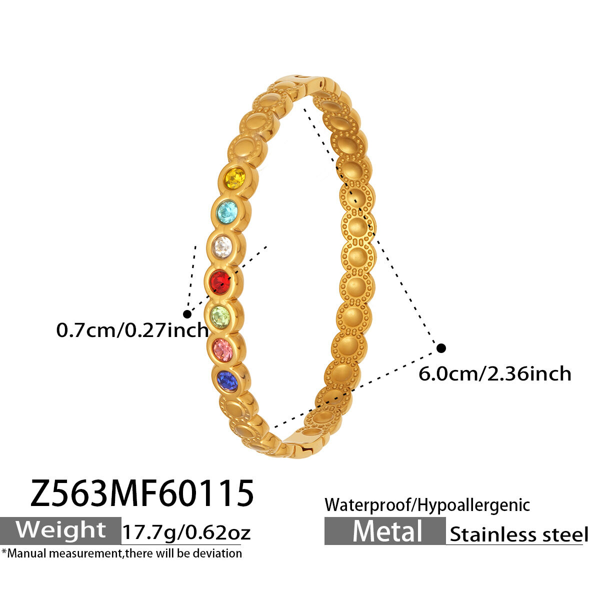 Z563 - Gold Bracelet Picture5