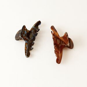 Simple Series Retro Letter Leopard Print Gradient Color Acetate Women's Hair Claws h5 Picture4