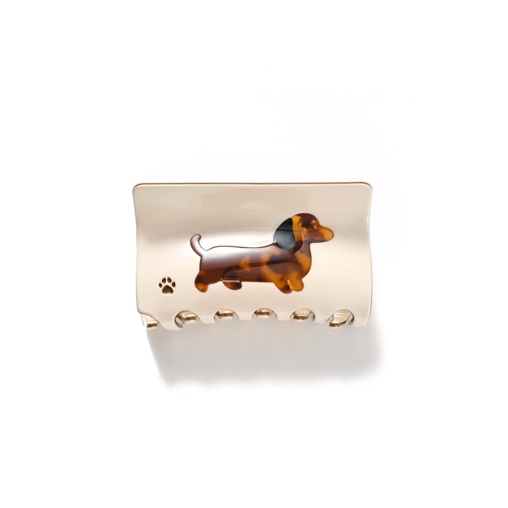 Cute Puppy Acetate Women's Hair Claws