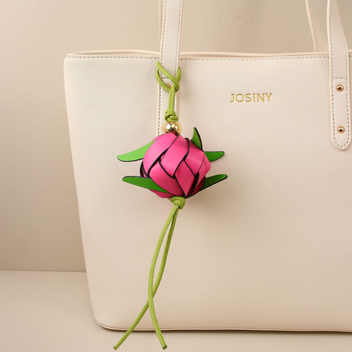 Romantic Series Daily Fruit PU Women's Bag Charms