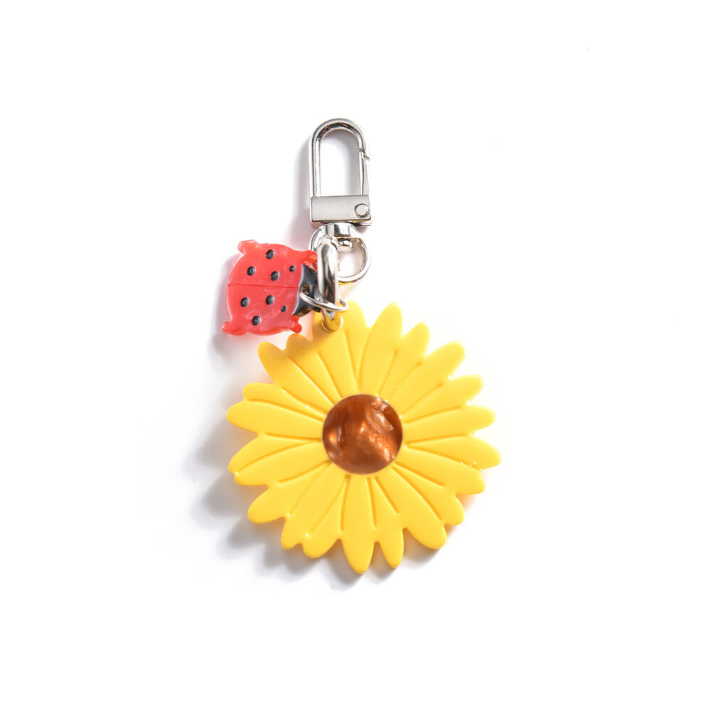 Natural Cute Flower Butterfly Acetate Women's Bag Charms Picture2