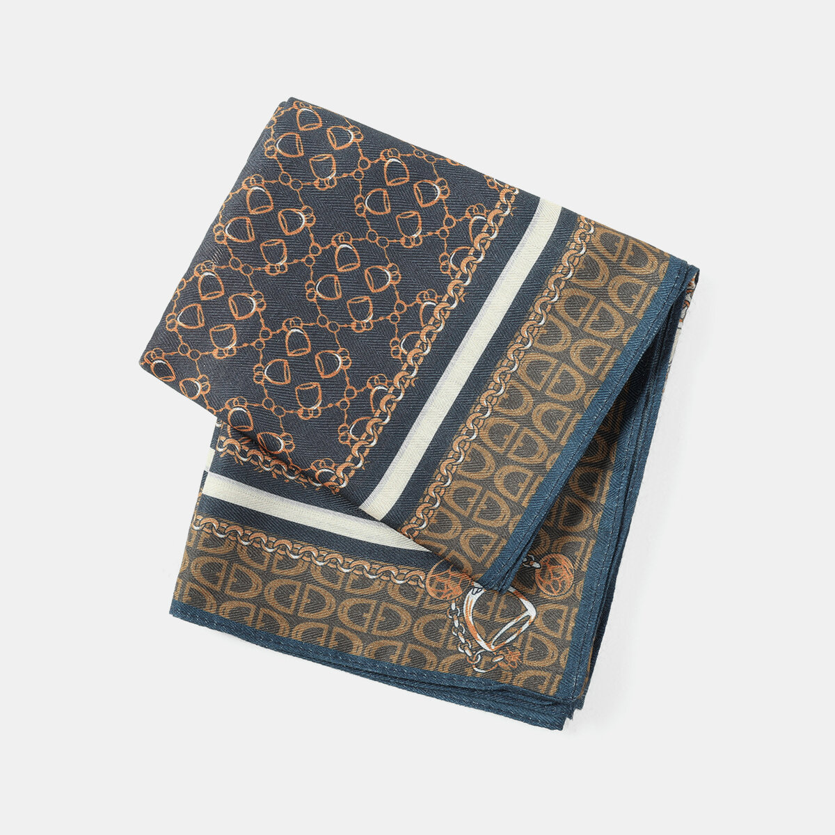 Retro Chain Polyester Bandana h5 Picture3