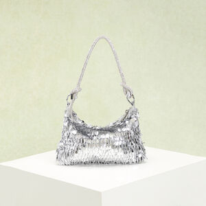 Luxurious Series Elegant Solid Color Sequins Beadwork Women's Handbags h5 Picture2