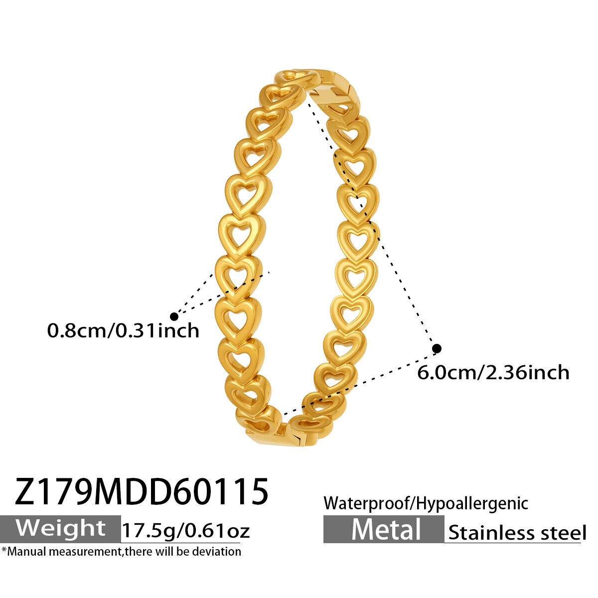 Z179 - Gold Bracelet Picture2