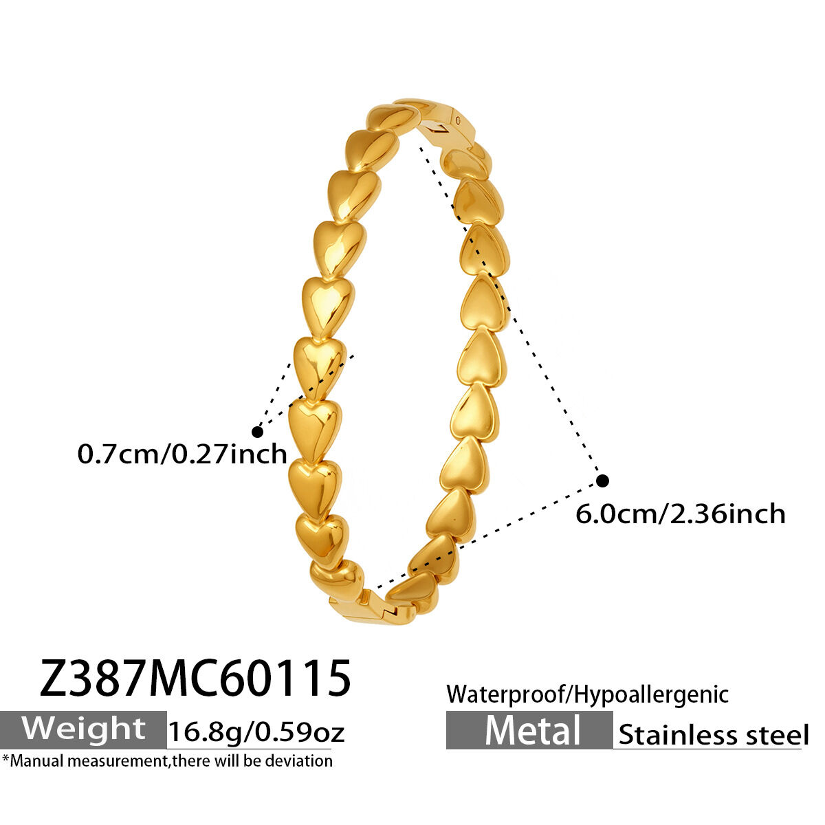 Z387 - Gold Bracelet Picture7