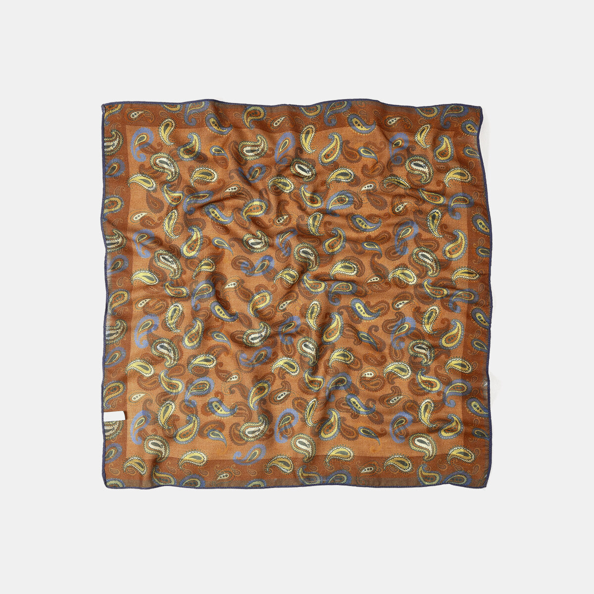Retro Paisley Pattern Polyester Bandana 2