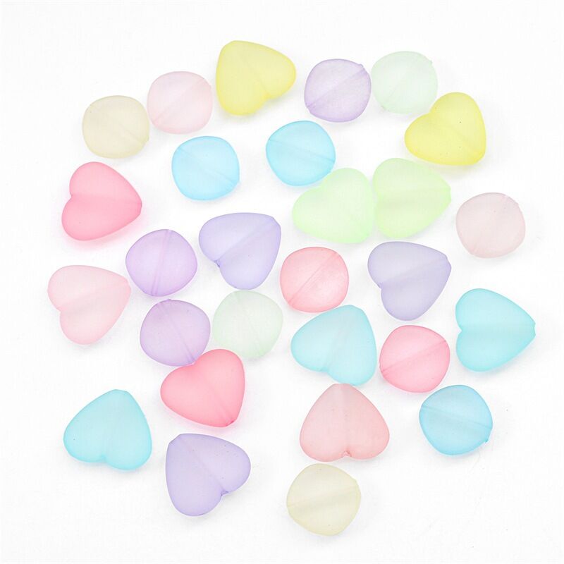 Dull Polish DIY Heart Acrylic Jewelry Basic Supplies Picture4