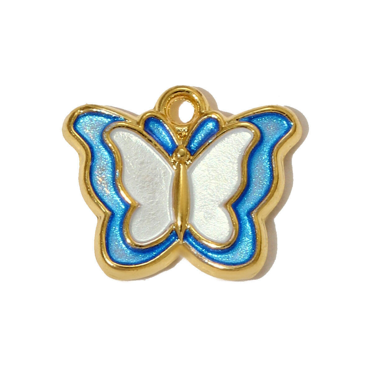 Delicate Dress Butterfly Titanium Steel Gold Color Women's Pendants 