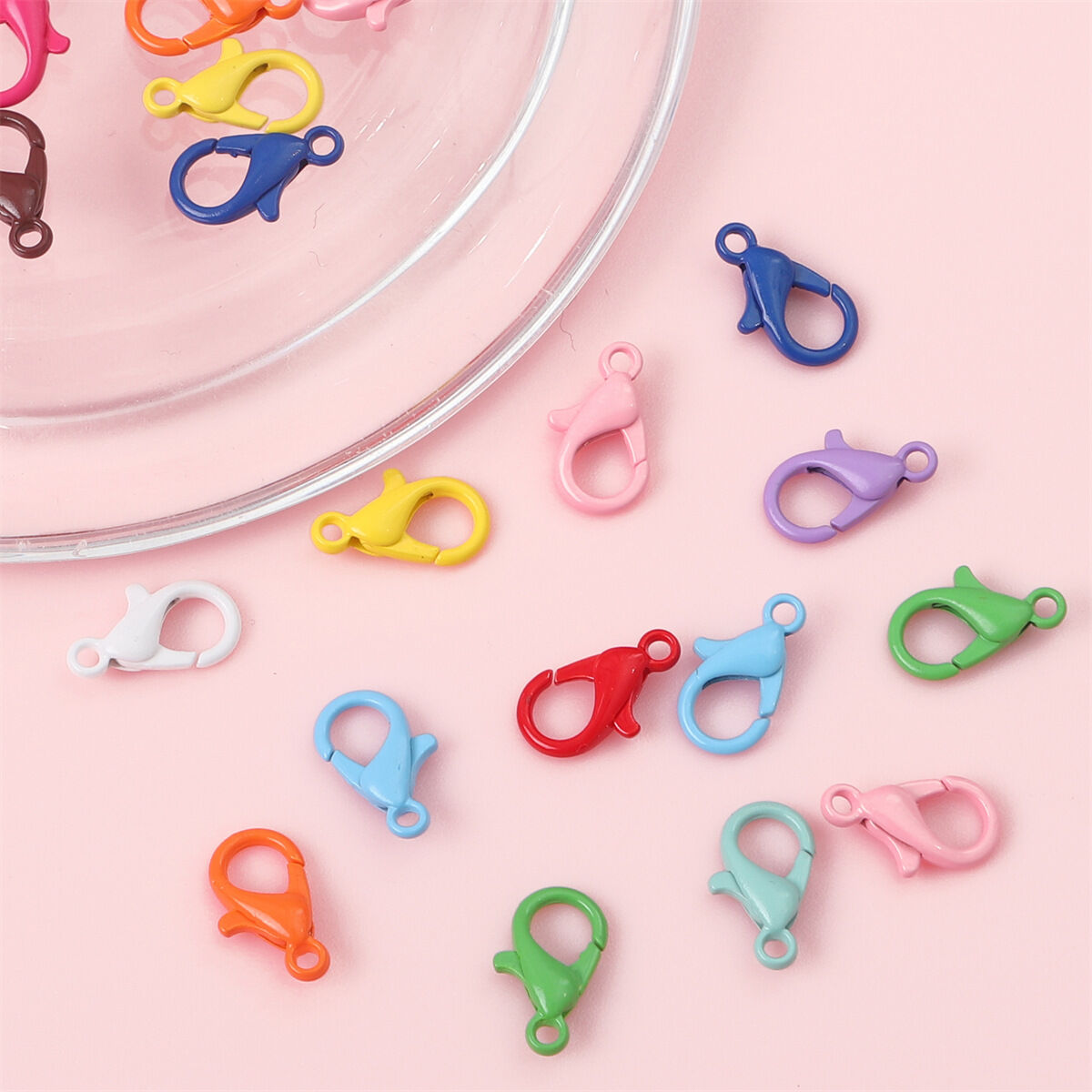 Colorful DIY Alloy Jewelry Basic Lobster Clip h5 Picture4