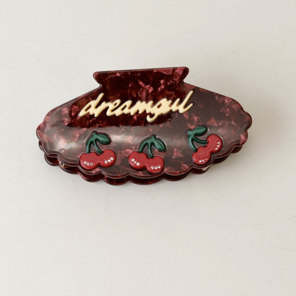 Simple Series Sweet Cherry Starfish Acetate Women's Hair Claws