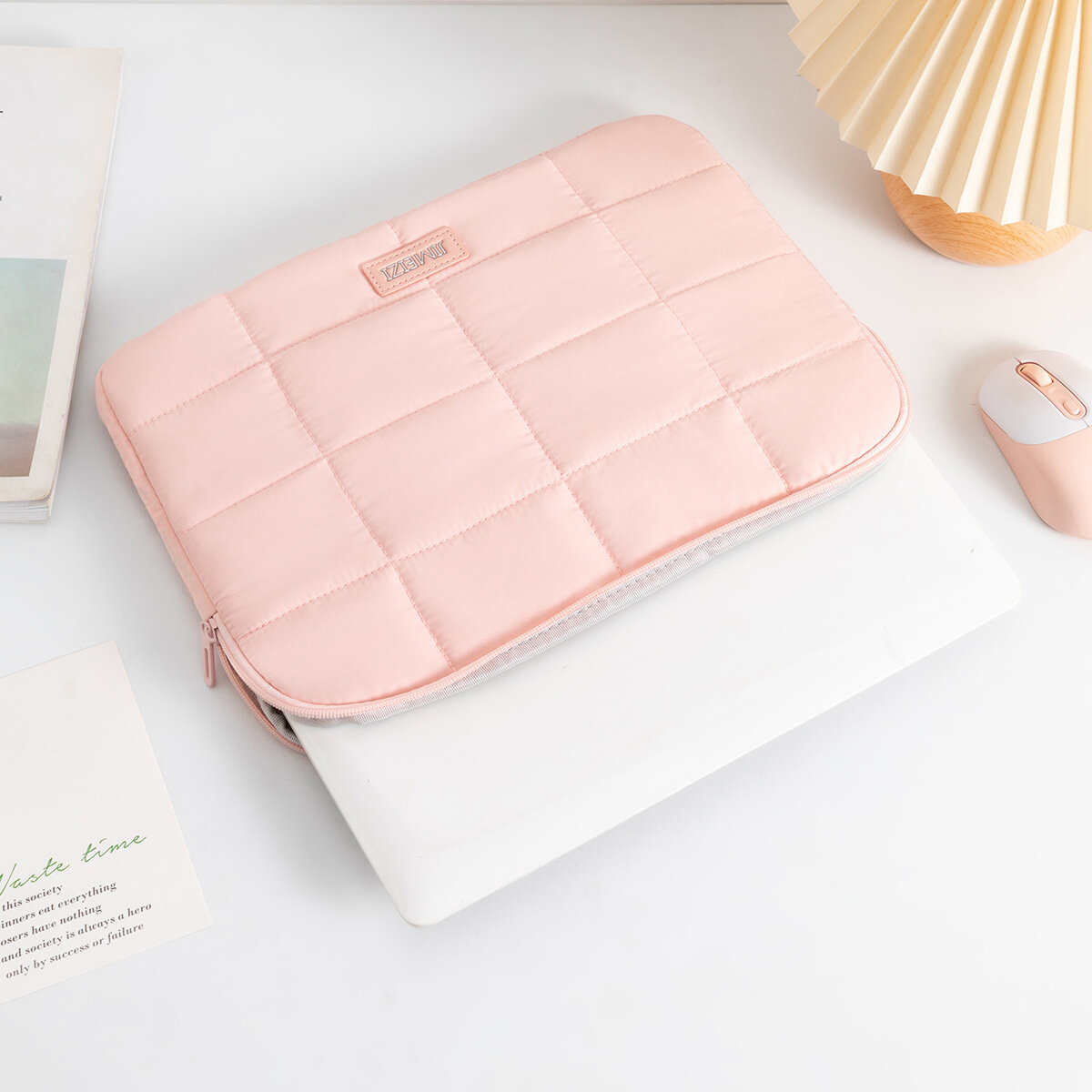 Bolso para portátil sencillo de color sólido