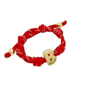 Stilvolle DIY-Armbänder aus Messing mit Buchstabenmotiv zum Selbermachen h5 Bild3