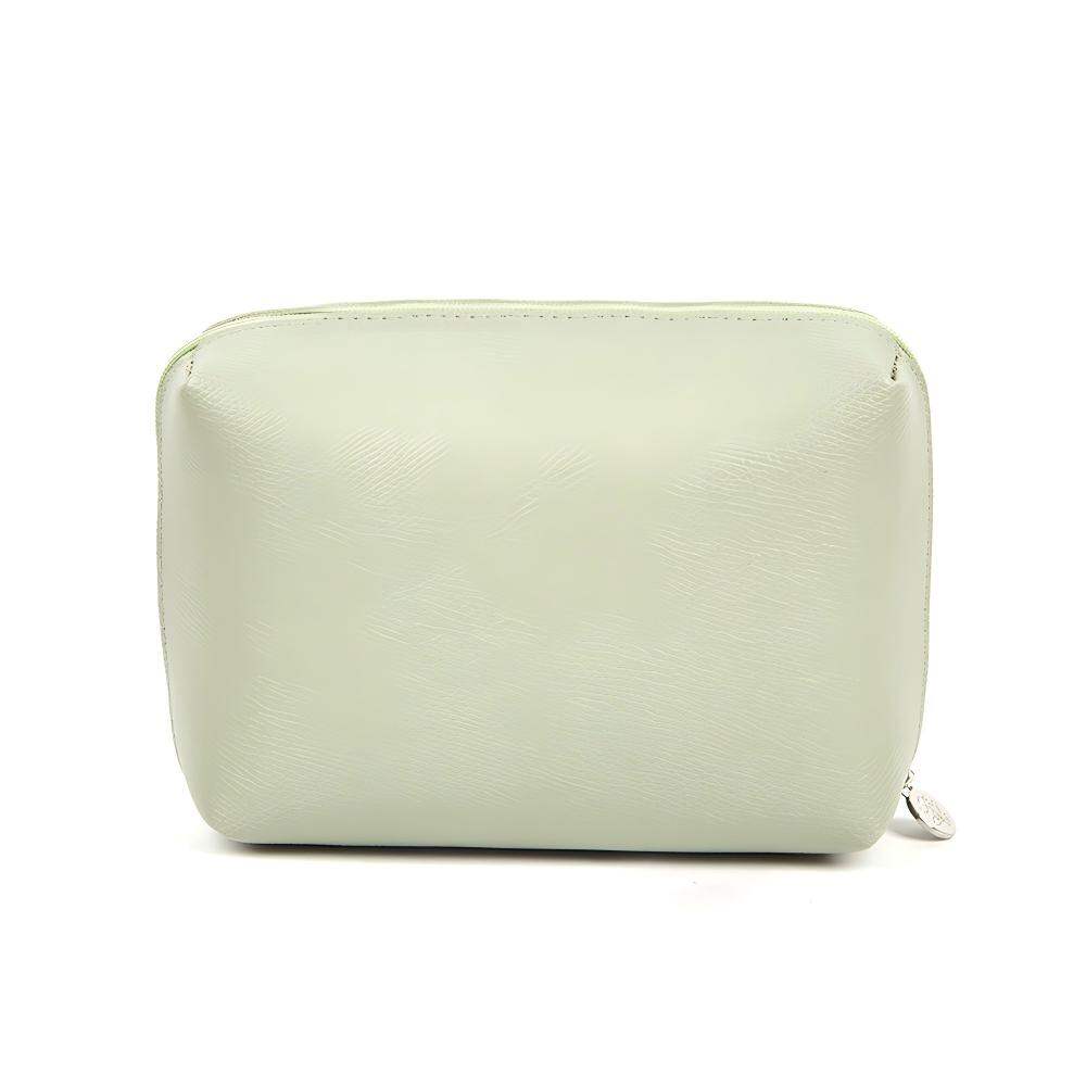 Gorgeous Solid Color Pvc Women's Makeup Bags