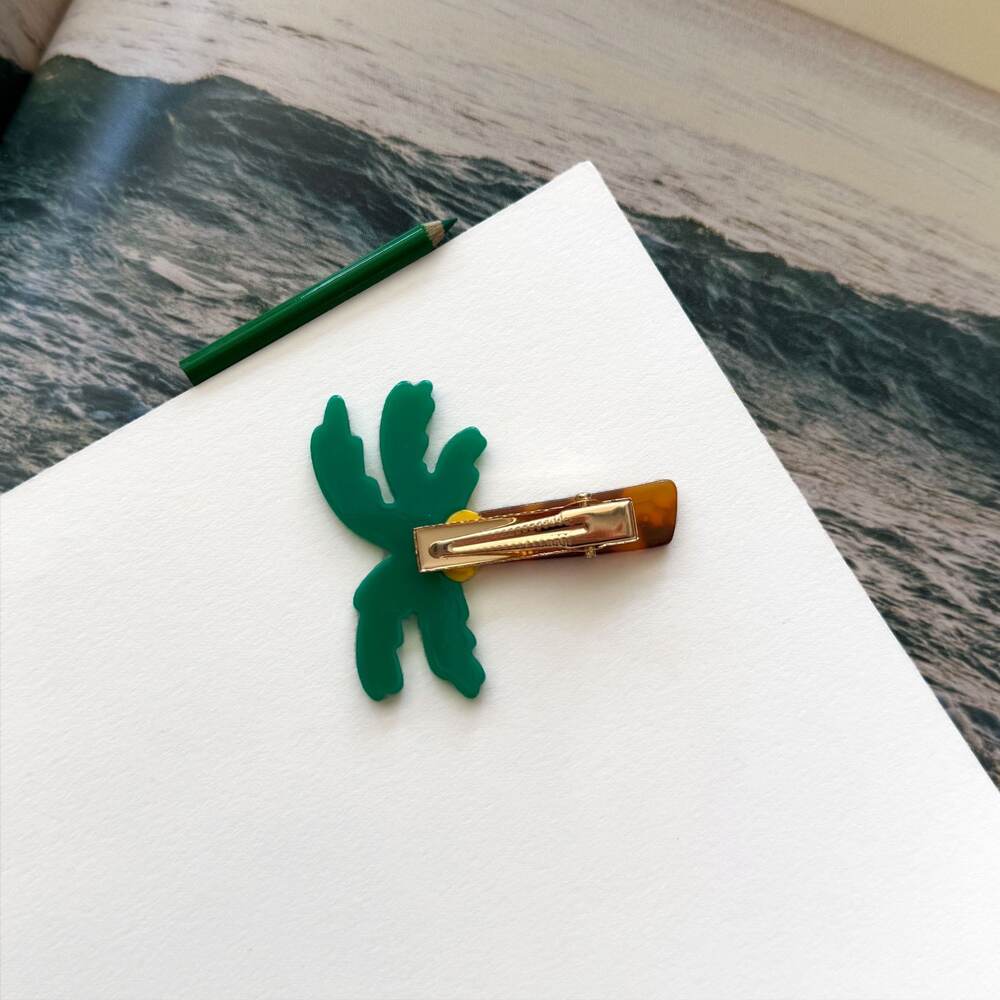 Vacation Coconut Palm Acetate Women's Hair Clips Picture4