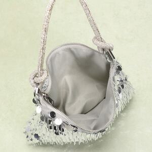 Luxurious Series Elegant Solid Color Sequins Beadwork Women's Handbags h5 Picture4
