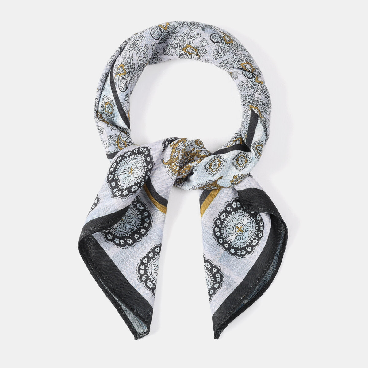 Bohemian Flower Polyester Bandana 2