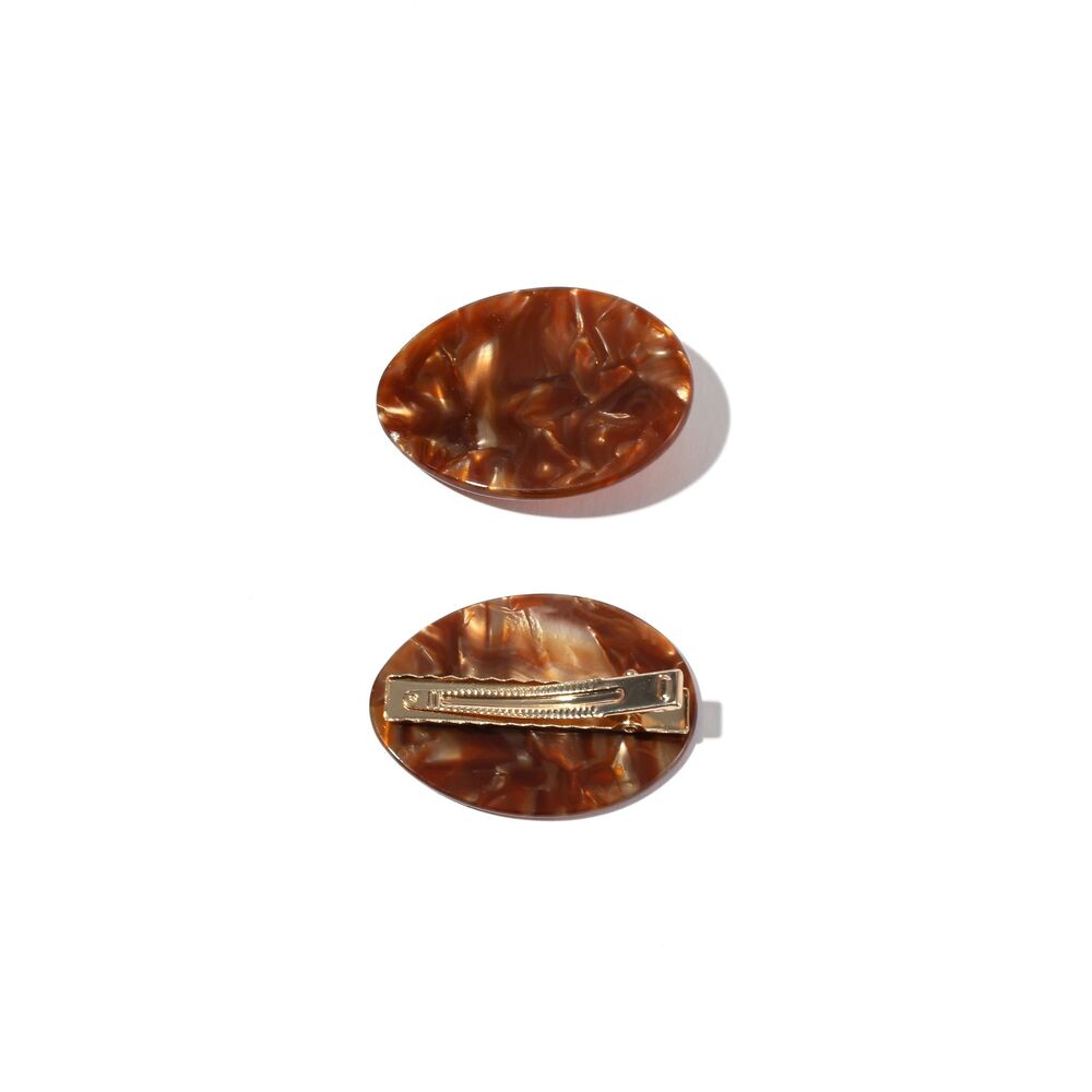 Fashionable Delicate Droplet Acetate Women's Hair Clips