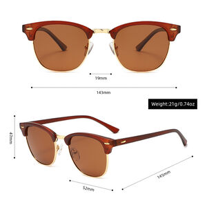 Stylish Sophisticated Metal Round - frame Women's Sunglasses h5 Picture3