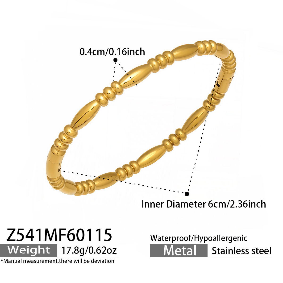 Z541 - Gold Bracelet Picture8