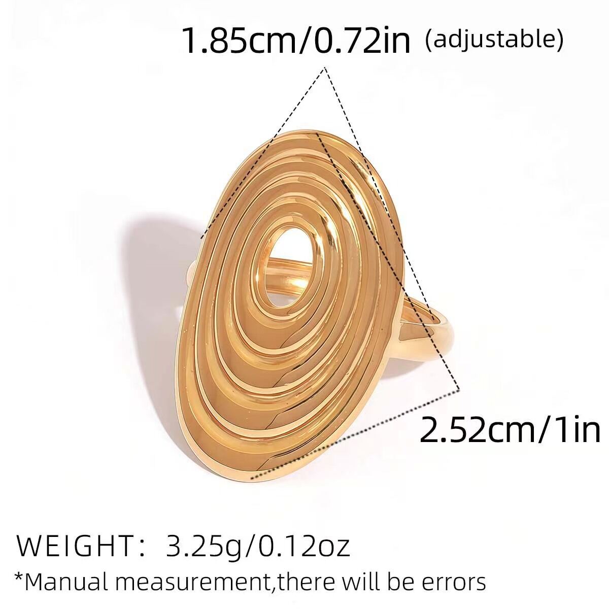 Gold Color/One Size/A14-250817-4 