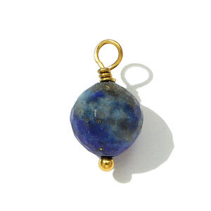 Retro Geometric Shape Natural Stones Gold Color Women's Pendants h5