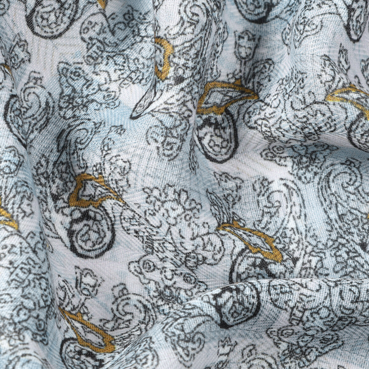 Bohemian Flower Polyester Bandana h5 Picture4