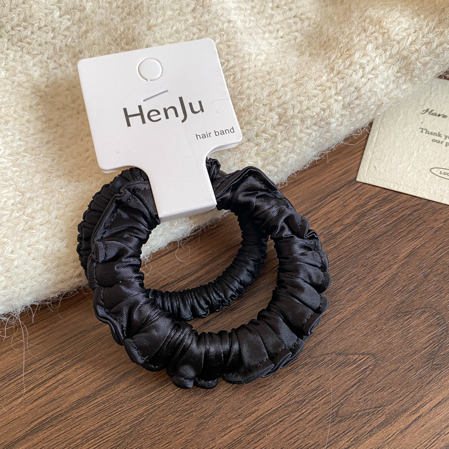 2-Pieces Simple Solid Color Elastic Hair Ties h5Picture3