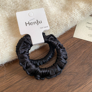 2-Pieces Simple Solid Color Elastic Hair Ties h5 Picture3