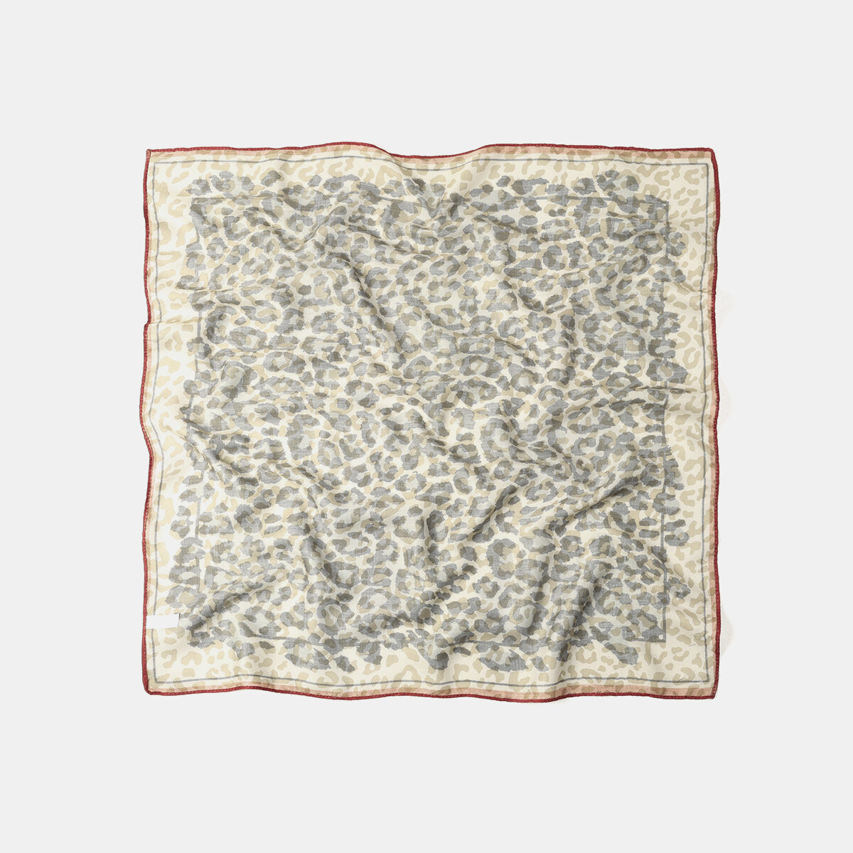 Retro Leopard Print Polyester Bandana 2