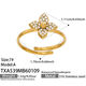 Txa539-A Style Gold Ring - Size 7 Picture5