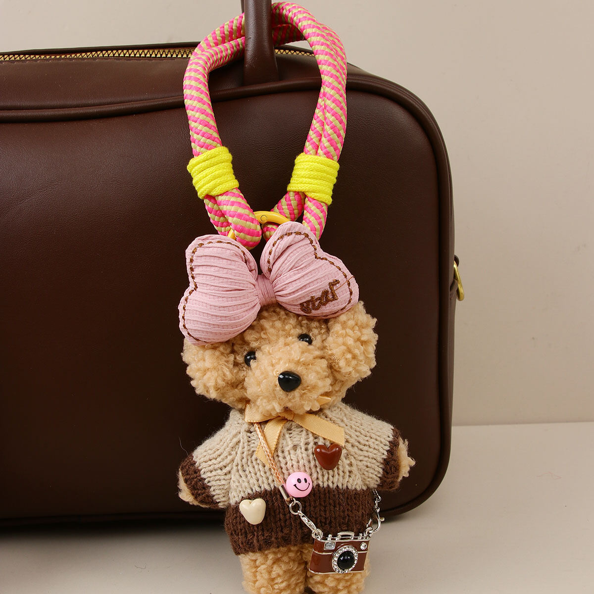 Simple Series Cute Animal Cartoon  Women's Bag charms Picture4