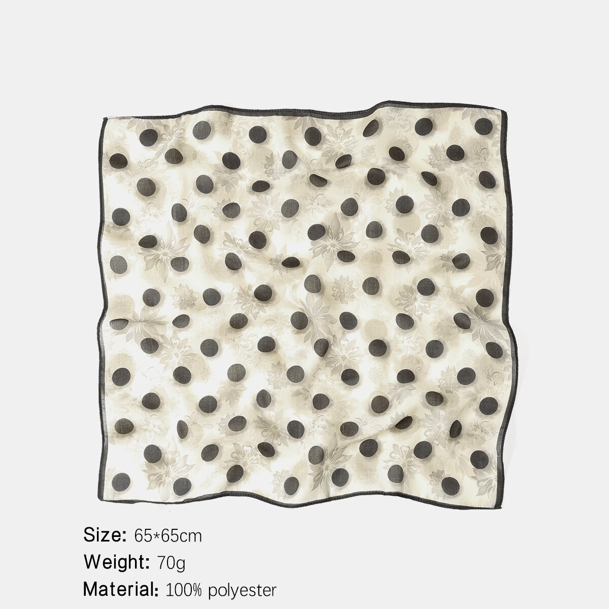 Rz7112 - Floral Polka Dots