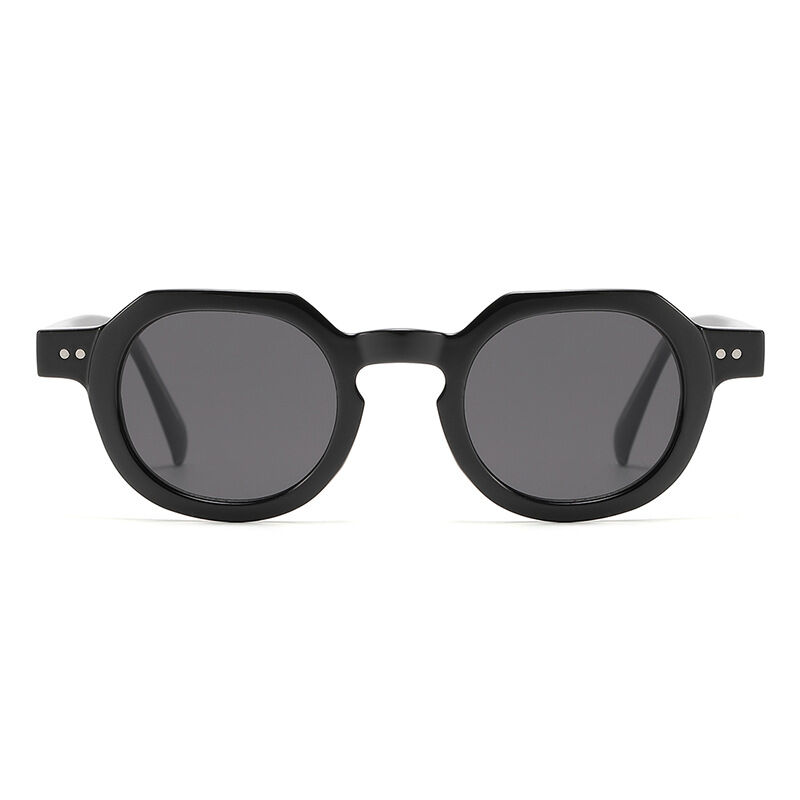 Simple Series Sweet effen kleur verloop dameszonnebril h5Afbeelding2