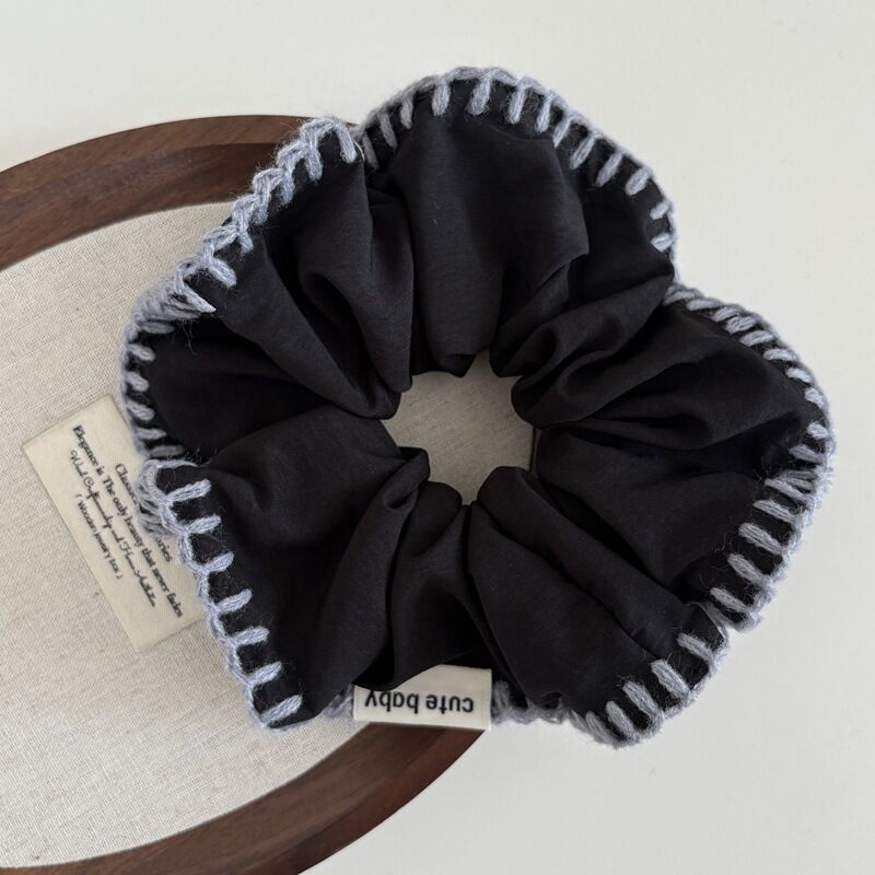 Classic Series Retro Patchwork Fabric Women's Scrunchies
