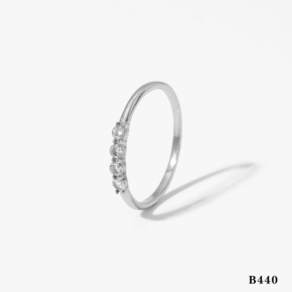 Bague en argent B440/Numéro 7 Image6