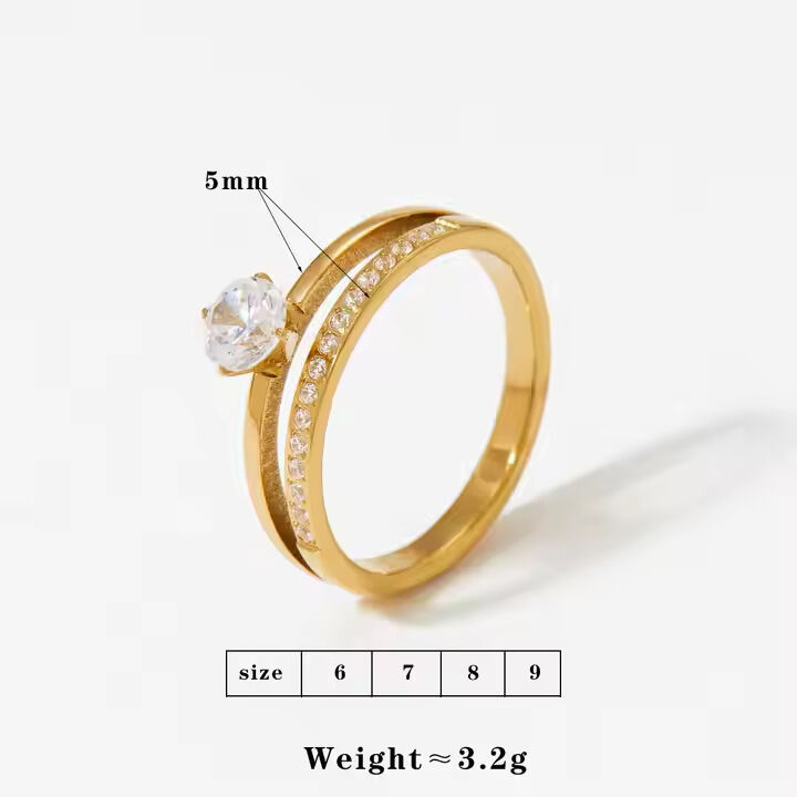 Gold Ring No. 8 KB089 Picture14